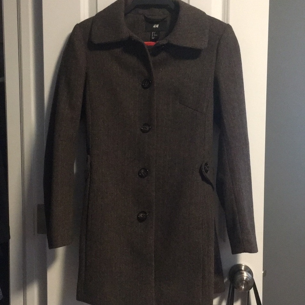 H&M Olive Green Wool Jacket